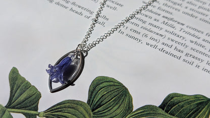 Real Bluebell Necklace
