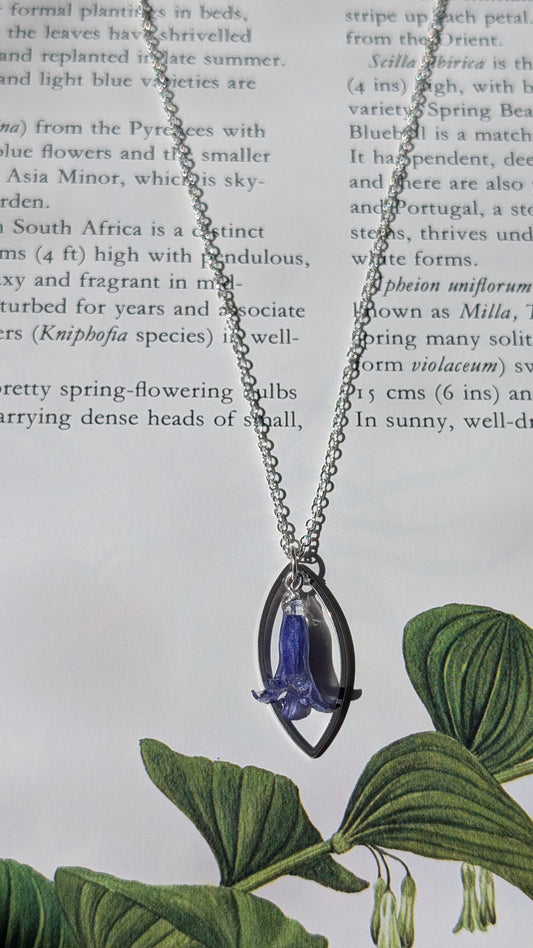 Real Bluebell Necklace